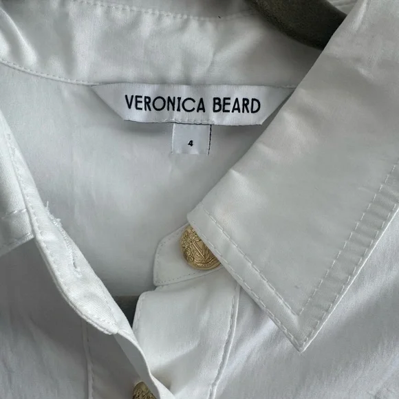 Veronica Beard Saude White Dress 4 - Picture 7 of 10